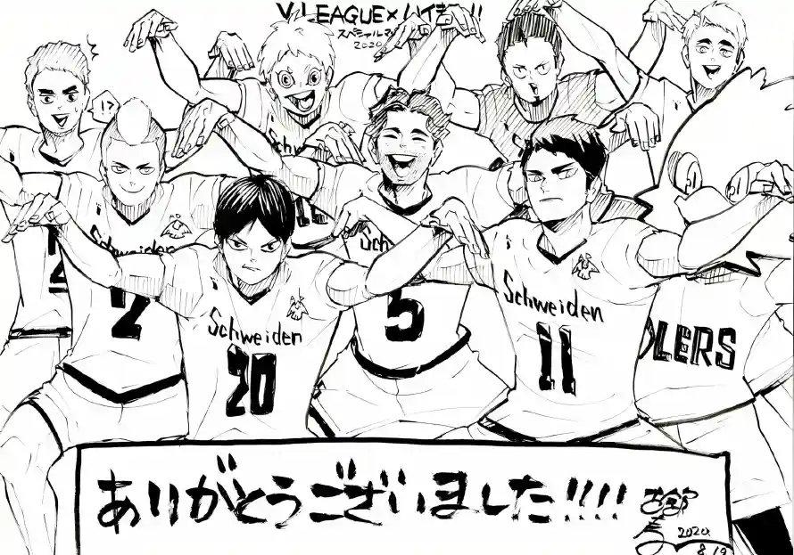 4k漫画壁纸 - 黑白 - 二次元 - 排球服「哲风壁纸」 4k漫画壁纸 - 黑白 - 二次元 - 排球服「哲风壁纸」
