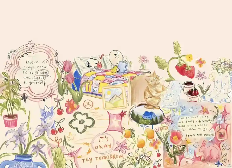 4k卡通壁纸 - 可爱 - 手绘 - 插画「哲风壁纸」