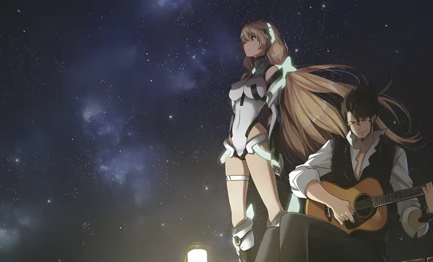 4k吉他壁纸 - 星空 - 长发 - 安吉拉「哲风壁纸」 4k吉他壁纸 - 星空 - 长发 - 安吉拉「哲风壁纸」