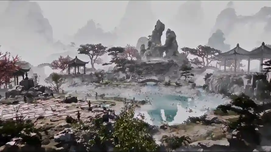 4k亭台壁纸 - 山水 - 湖泊 - 风景「哲风壁纸」 4k亭台壁纸 - 山水 - 湖泊 - 风景「哲风壁纸」