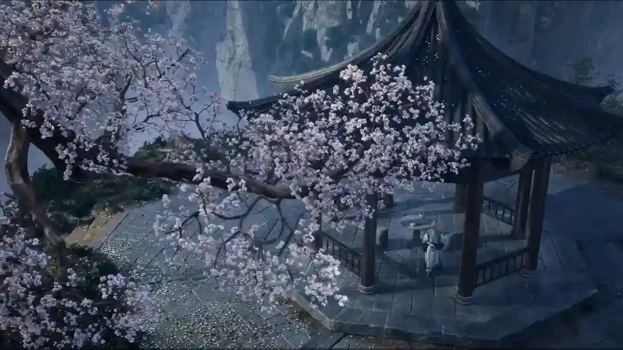 4k亭子壁纸 - 古风 - 山水 - 樱花「哲风壁纸」 4k亭子壁纸 - 古风 - 山水 - 樱花「哲风壁纸」
