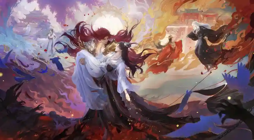 4k仙逆壁纸 - 动漫 - 古风 - 火焰「哲风壁纸」