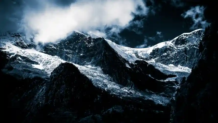 4k云雾壁纸 - 冰川 - 冷黑 - 天空「哲风壁纸」 4k云雾壁纸 - 冰川 - 冷黑 - 天空「哲风壁纸」
