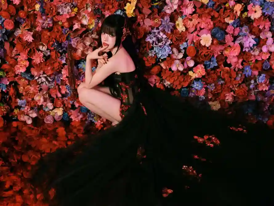 2k华丽壁纸-宋雨崎壁纸和氛围-花朵背景免费下载「哲风壁纸」