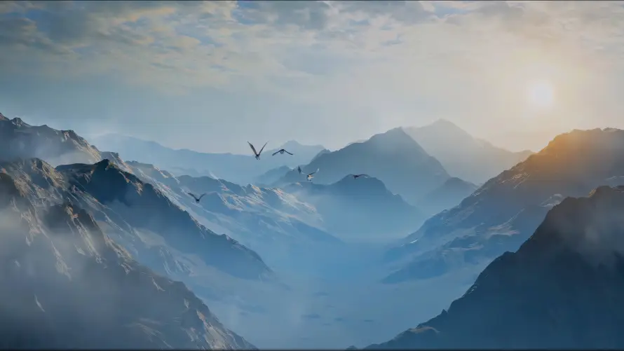 4k云雾壁纸 - 山脉 - 日出 - 风景「哲风壁纸」 4k云雾壁纸 - 山脉 - 日出 - 风景「哲风壁纸」