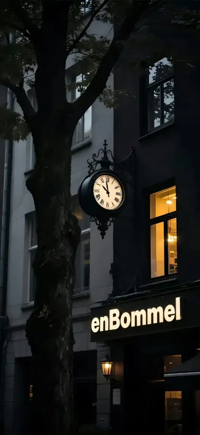 4k夜景壁纸 - 建筑 - 时钟 - 街道「哲风壁纸」