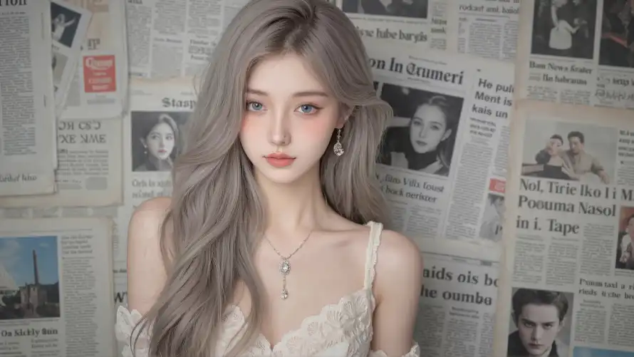 4k美女壁纸 - 耳环 - 长发 - 项链「哲风壁纸」 4k美女壁纸 - 耳环 - 长发 - 项链「哲风壁纸」