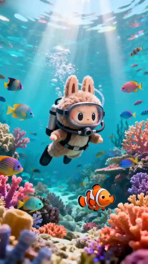 4k海洋壁纸 - 潜水 - 珊瑚 - 小丑鱼「哲风壁纸」