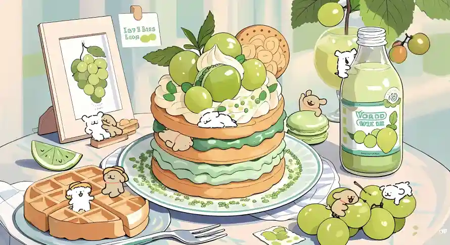 4k饼干壁纸 - 柠檬片 - 马卡龙 - 手绘美食「哲风壁纸」 4k饼干壁纸 - 柠檬片 - 马卡龙 - 手绘美食「哲风壁纸」