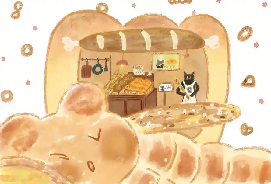 4k卡通壁纸 - 可爱 - 温馨 - 面包店「哲风壁纸」 4k卡通壁纸 - 可爱 - 温馨 - 面包店「哲风壁纸」