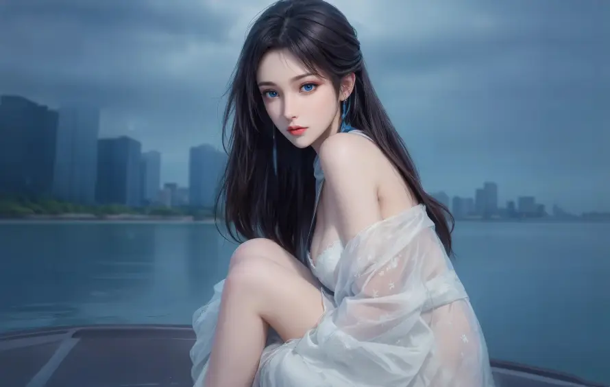 4k云韵壁纸 - 国漫 - 水边 - 美女「哲风壁纸」 4k云韵壁纸 - 国漫 - 水边 - 美女「哲风壁纸」