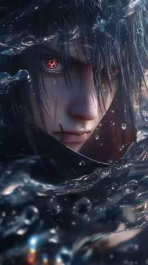 4k�釉壁纸 - 水 - 鼬 - 暗黒「哲风壁纸」