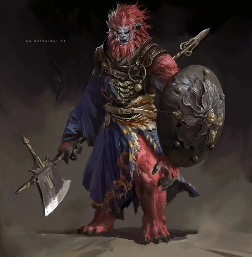 4k兵器壁纸 - 斧头 - 盔甲 - 盾牌「哲风壁纸」