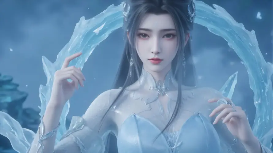 4k仙侠壁纸-陆雪琪和蓝裙-热门的壁纸「哲风壁纸」