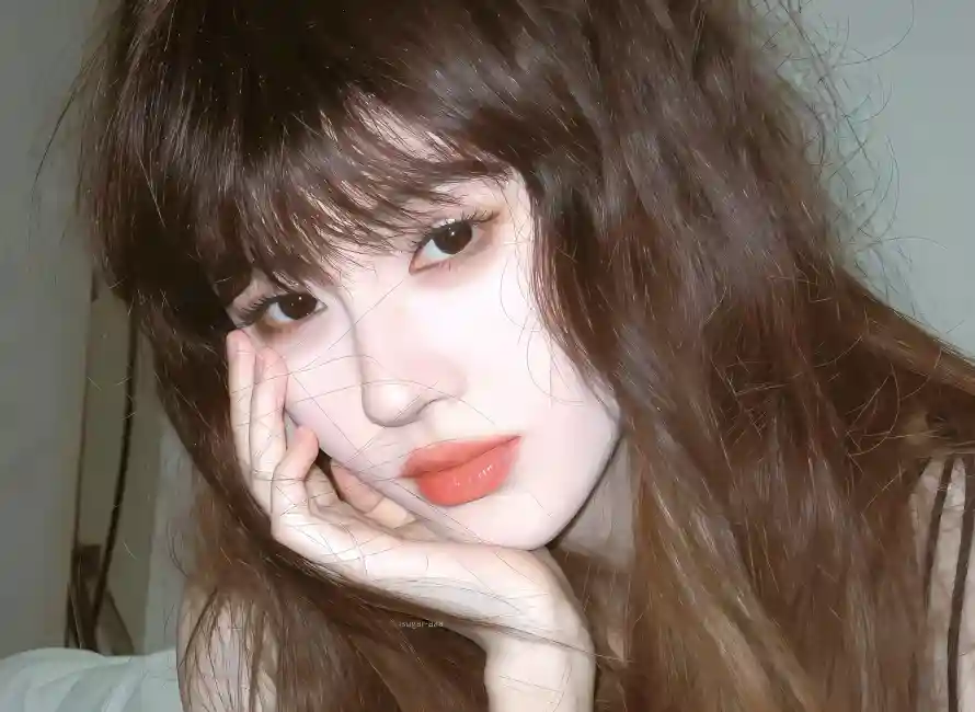 4k无袖壁纸 - 美女 - 长发 - 鞠婧祎「哲风壁纸」