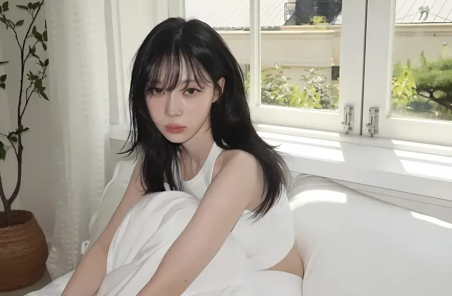 4k室内壁纸 - 居家 - 爱豆 - 白衣「哲风壁纸」