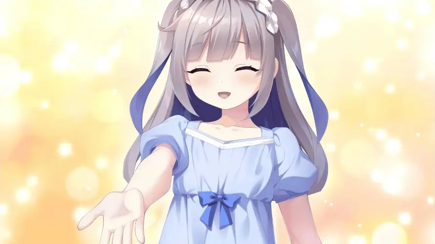 4k灰发壁纸 - 二次元 - 女仆酱 - 蝴蝶结「哲风壁纸」