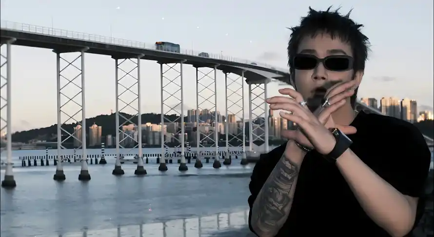 4ktt壁纸 - 桥 - 墨镜 - 湖边「哲风壁纸」