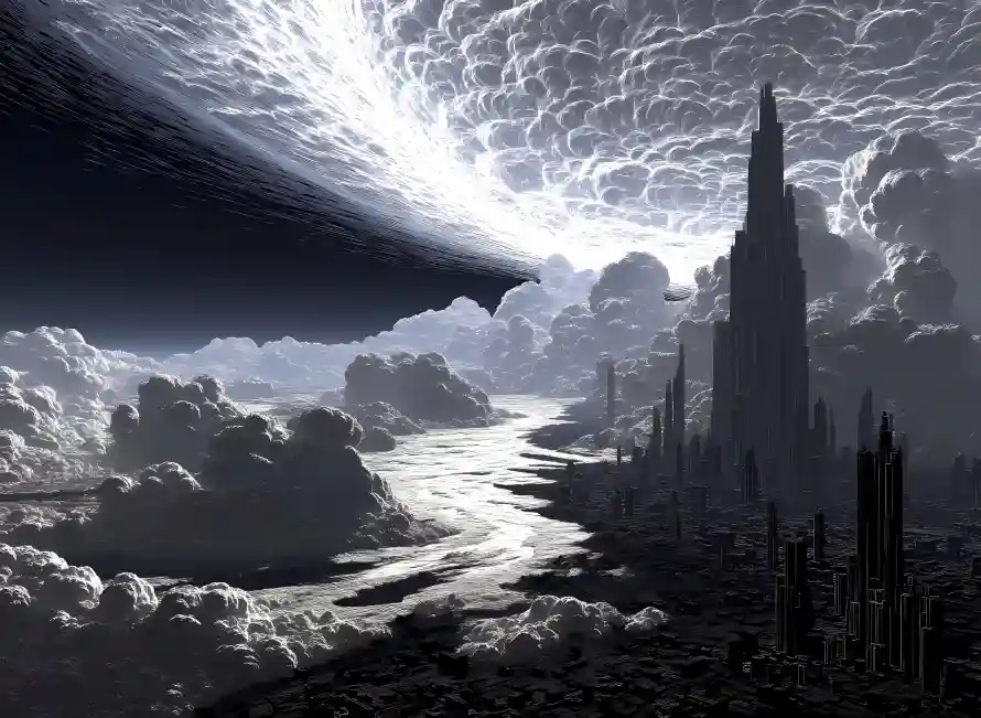 4k云层壁纸 - 光影 - 建筑 - 暗色调「哲风壁纸」 4k云层壁纸 - 光影 - 建筑 - 暗色调「哲风壁纸」