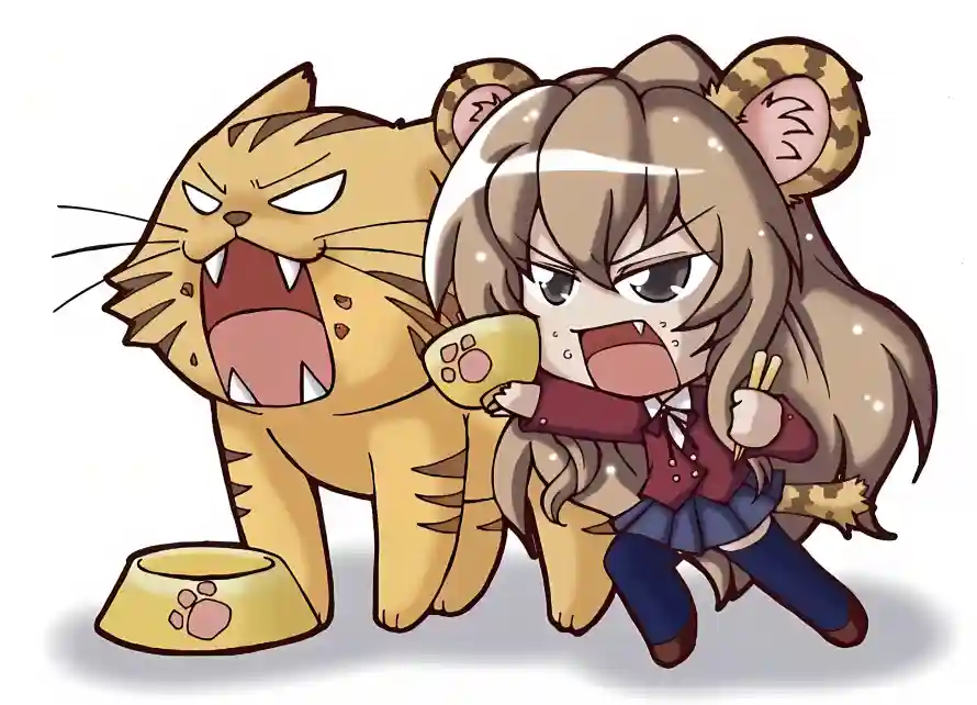 4kQ版壁纸 - 校服 - 老虎 - 二次元「哲风壁纸」