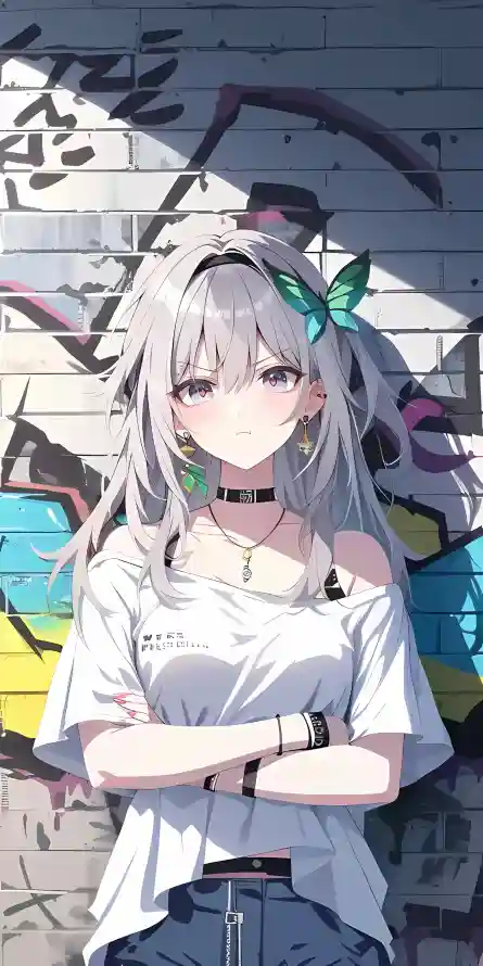 4k涂鸦墙壁纸 - 生气美女 - 热门壁纸 - wallpaper「哲风壁纸」