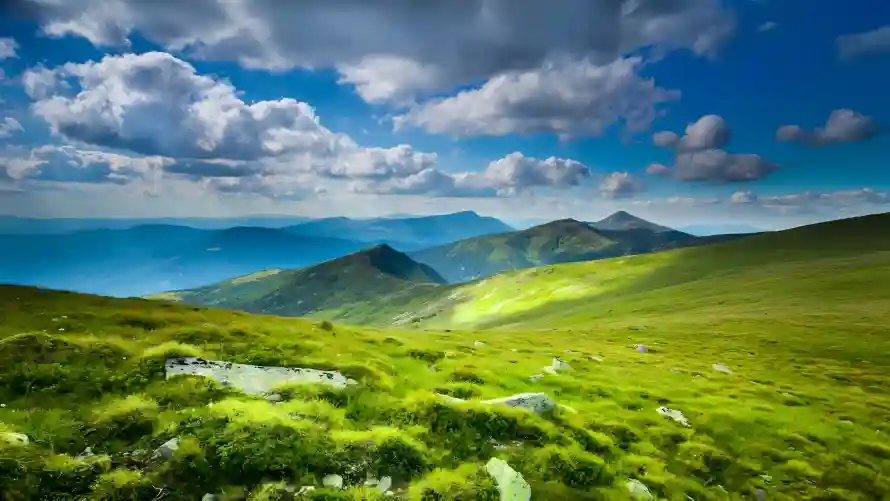 4k山峰壁纸 - 清新 - 白云 - 草原「哲风壁纸」 4k山峰壁纸 - 清新 - 白云 - 草原「哲风壁纸」