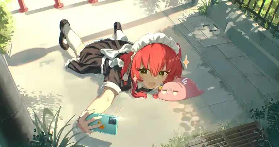 4k动漫壁纸 - 红发 - 自拍 - 二次元「哲风壁纸」 4k动漫壁纸 - 红发 - 自拍 - 二次元「哲风壁纸」