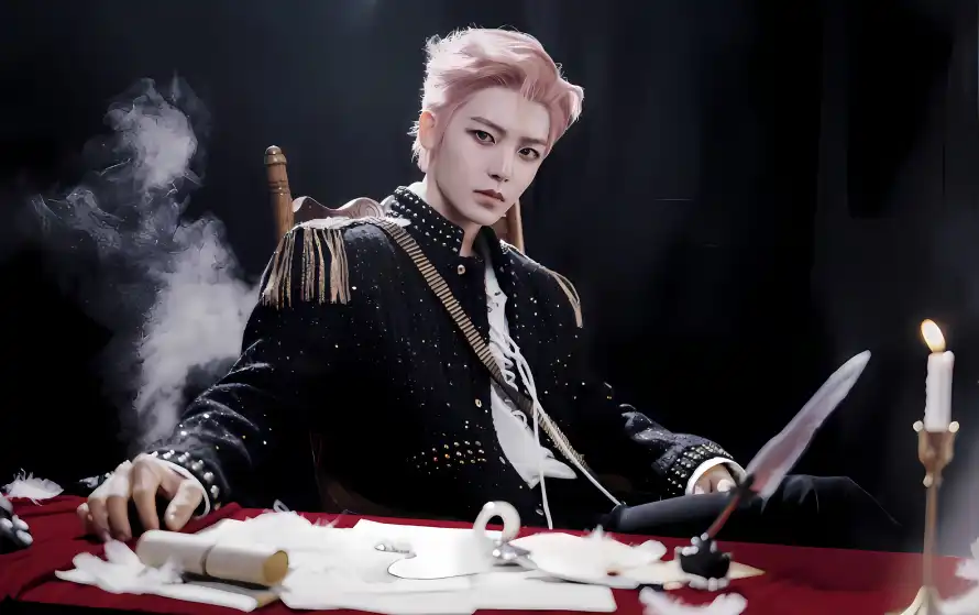 4k帅哥壁纸 - 烟雾 - 粉发 - 纸张「哲风壁纸」 4k帅哥壁纸 - 烟雾 - 粉发 - 纸张「哲风壁纸」