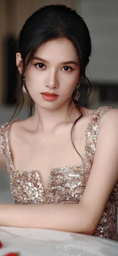 4k美女壁纸 - 优雅坐姿 - 手机壁纸 - 时尚穿搭「哲风壁纸」