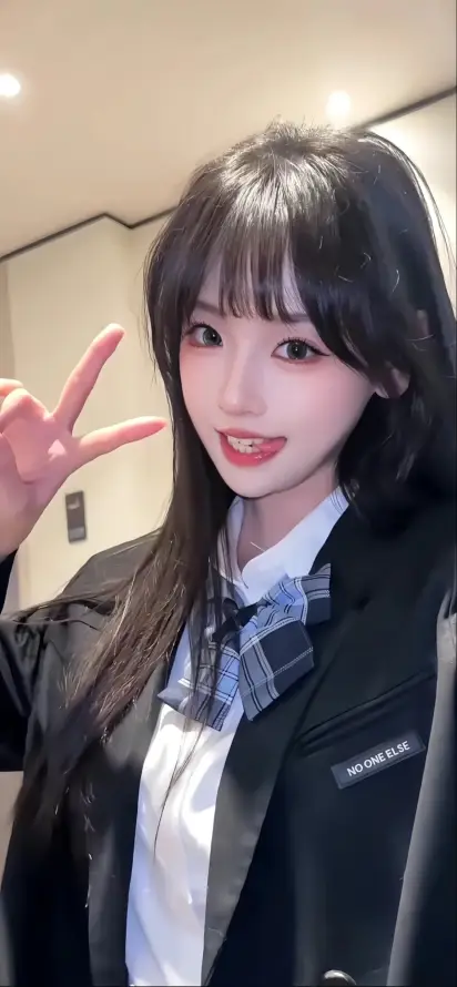 4k4K壁纸 - 室内 - 比耶 - 白衬衫「哲风壁纸」