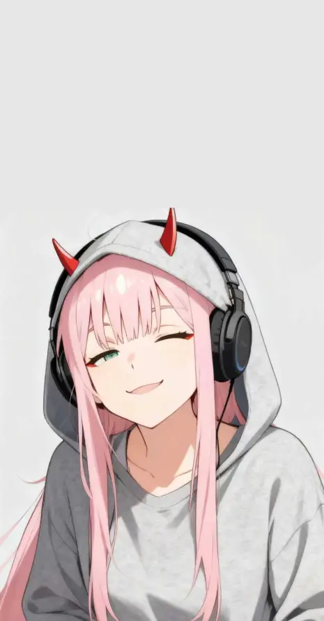 4k02壁纸 - 微笑 - 简约 - 耳机「哲风壁纸」