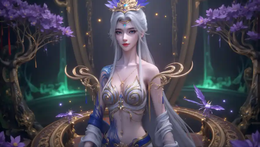 4k莫仙壁纸 - 银发 - 华丽服饰 - 完美世界「哲风壁纸」 4k莫仙壁纸 - 银发 - 华丽服饰 - 完美世界「哲风壁纸」