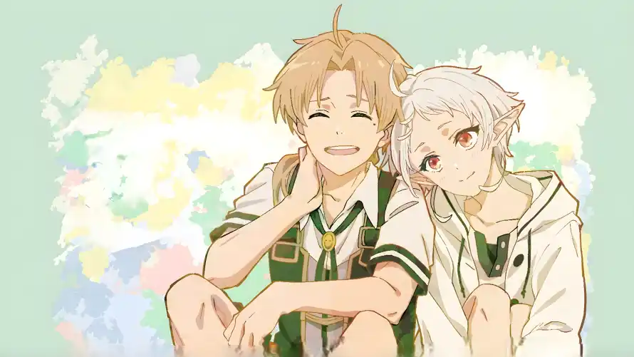 8k情侣壁纸-二次元 - 动漫情侣-无职转生「哲风壁纸」