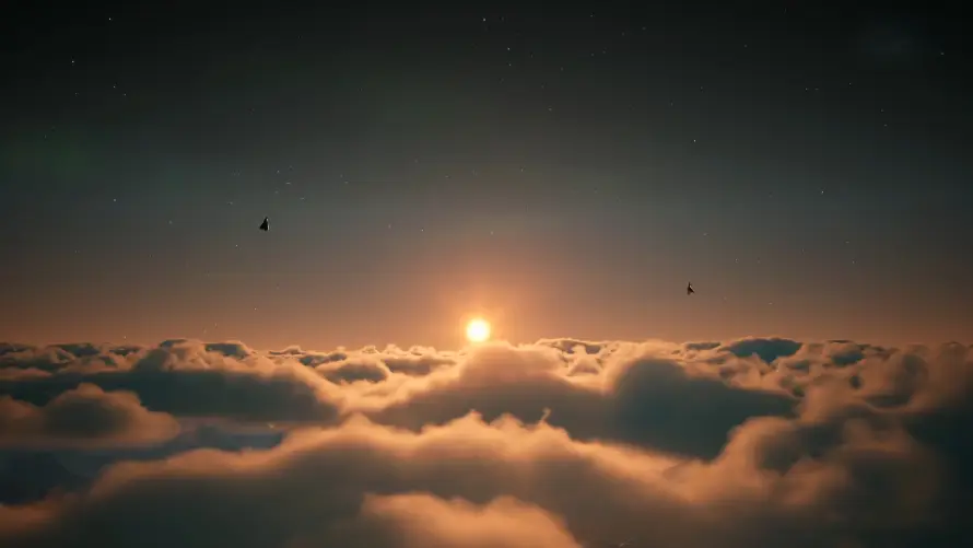 4k云海壁纸-修仙场景壁纸和日出-凡人修仙传「哲风壁纸」