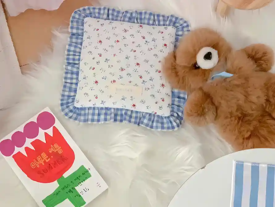 4k软萌壁纸 - 玩具熊 - ins风 - 毛绒背景「哲风壁纸」