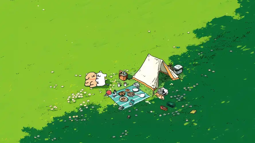 4k休闲壁纸 - 帐篷 - 户外 - 野餐垫「哲风壁纸」 4k休闲壁纸 - 帐篷 - 户外 - 野餐垫「哲风壁纸」
