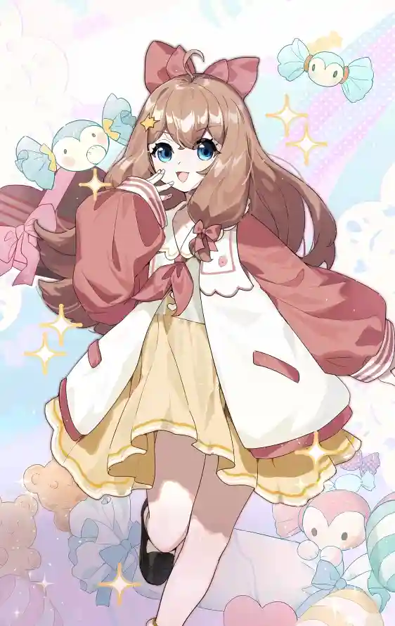 4k可爱壁纸 - 嘉然 - 粉色 - 萌系「哲风壁纸」