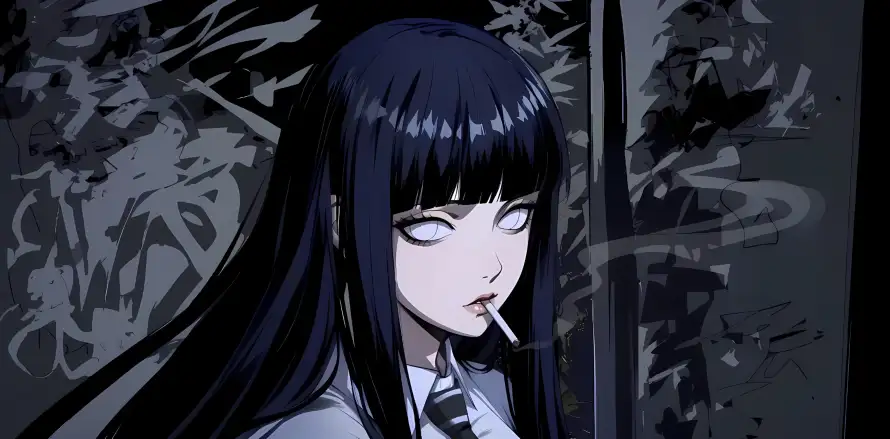 4k吸烟壁纸 - 抽烟 - 黑发 - 动漫角色「哲风壁纸」 4k吸烟壁纸 - 抽烟 - 黑发 - 动漫角色「哲风壁纸」