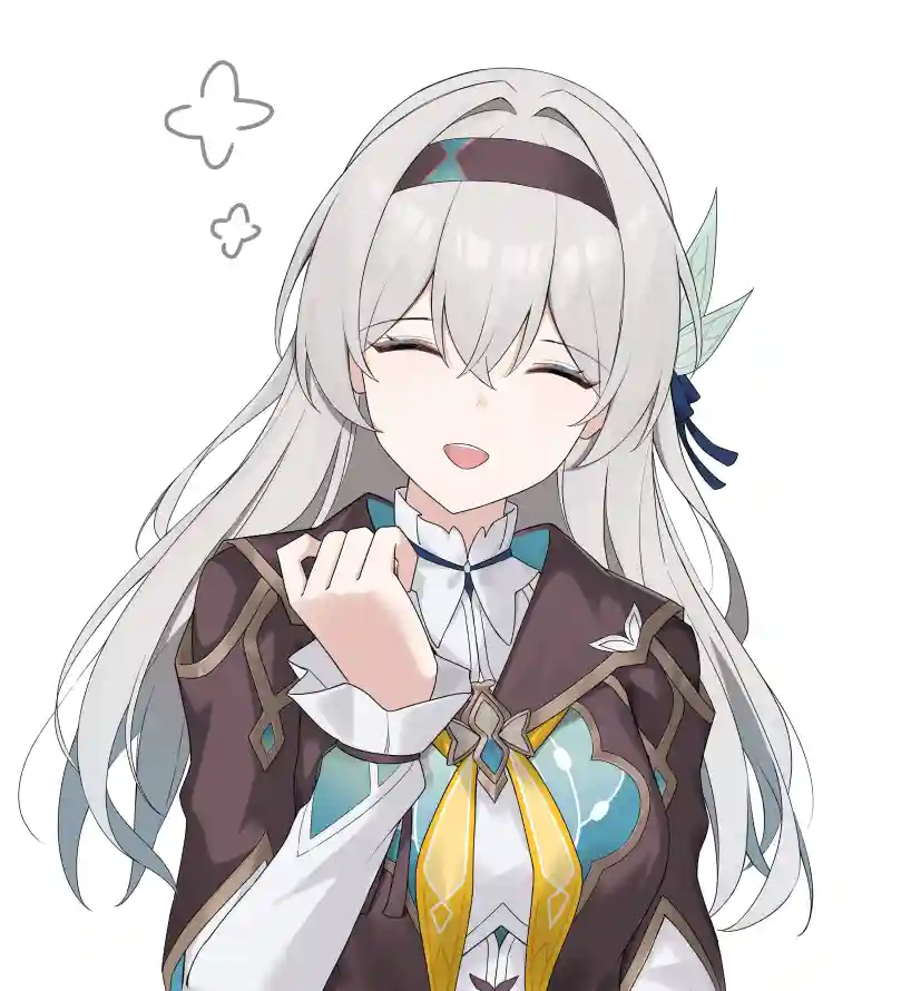 4k原神壁纸 - 发带 - 微笑 - 服饰「哲风壁纸」