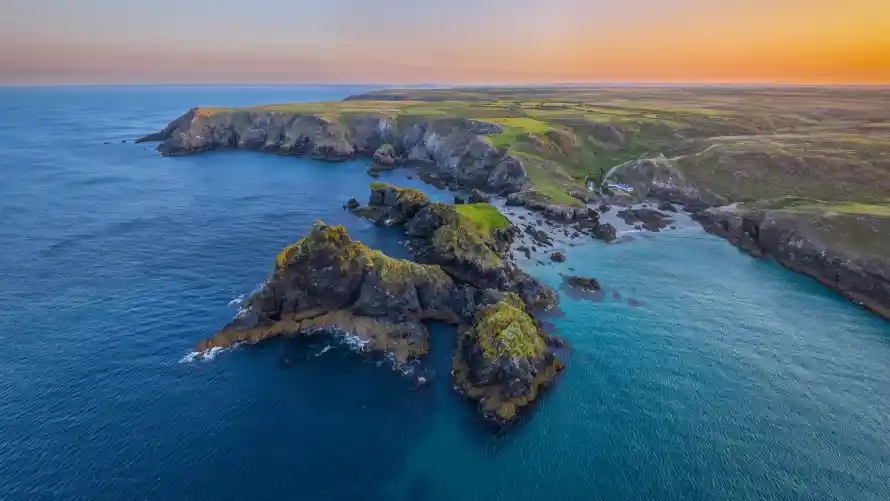 4k山峰壁纸 - 植被 - 海岸 - 海洋「哲风壁纸」