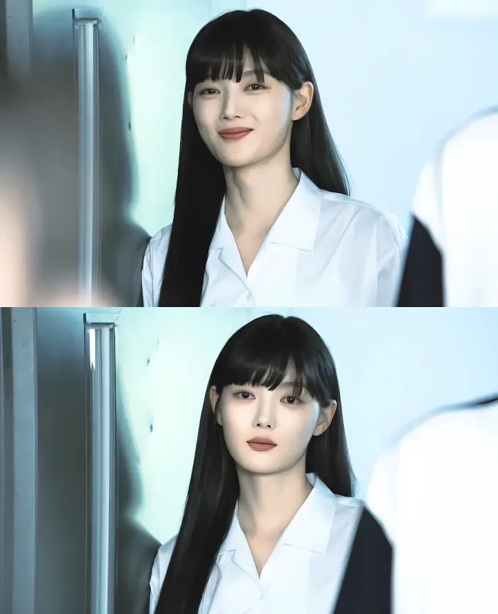 4k简约壁纸 - 长发 - 韩式 - 白衬衫「哲风壁纸」