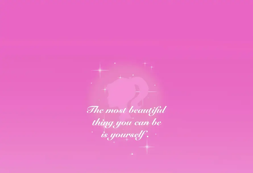 2k剪影壁纸-语录与芭比-热门的壁纸「哲风壁纸」