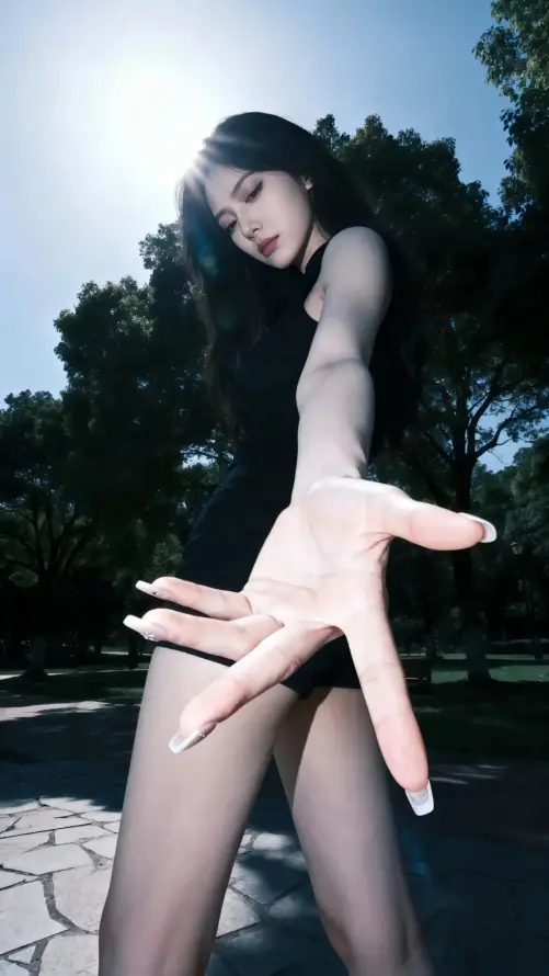 4k户外壁纸 - 美甲 - 长腿 - 阳光「哲风壁纸」