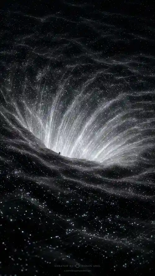 4k光线壁纸 - 太空 - 星际 - 漩涡「哲风壁纸」