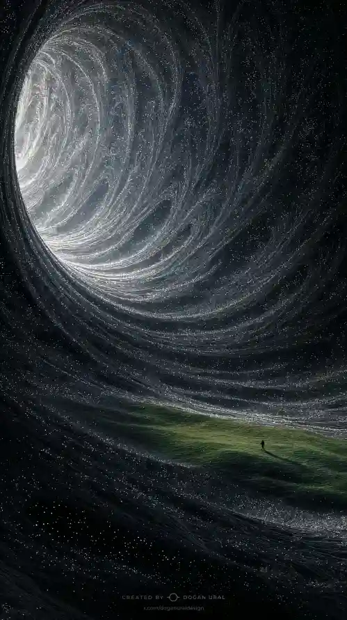 4k宇宙黑洞壁纸 - 手机壁纸 - 星际空间 - 科幻场景「哲风壁纸」