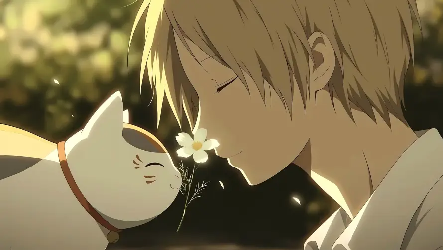 4k夏目壁纸 - 斑 - 花 - 三花老师「哲风壁纸」