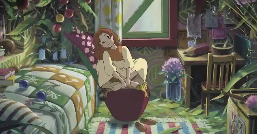 2k房间壁纸-小人族与绿植-阿莉埃蒂热门的壁纸「哲风壁纸」