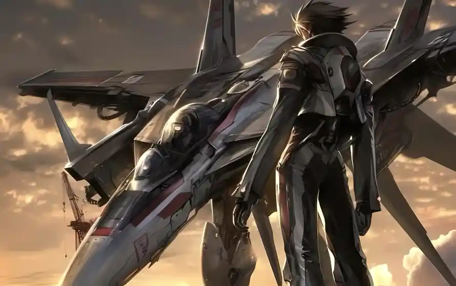 2k人物壁纸-太空堡垒 - 机甲-科幻战机壁纸推荐「哲风壁纸」