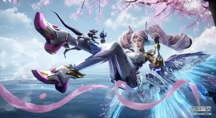 4k机甲壁纸 - 樱花 - 水面 - 甄楠「哲风壁纸」 4k机甲壁纸 - 樱花 - 水面 - 甄楠「哲风壁纸」