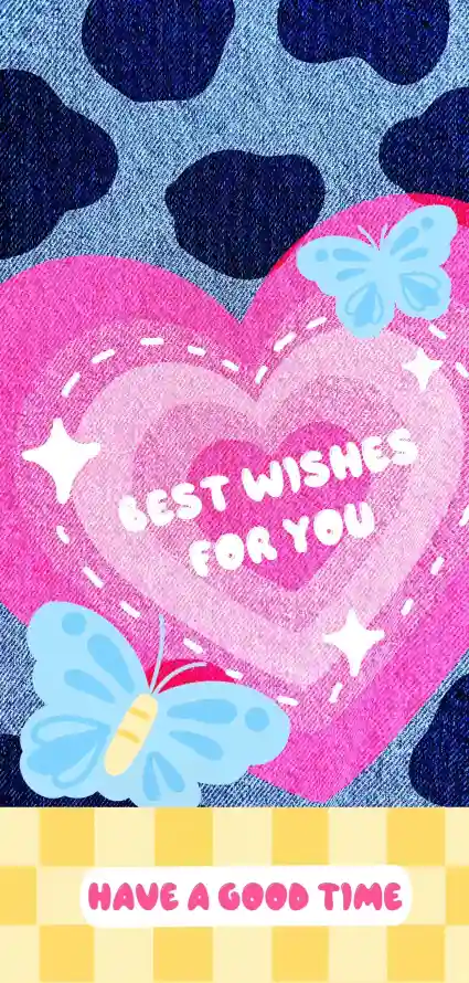 4k卡通壁纸 - 爱心 - 粉色 - 蓝色「哲风壁纸」